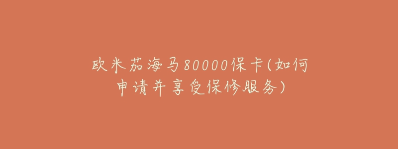 歐米茄海馬80000?？?如何申請(qǐng)并享受保修服務(wù))