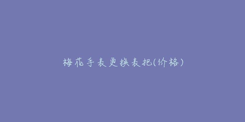 梅花手表更換表把(價(jià)格)